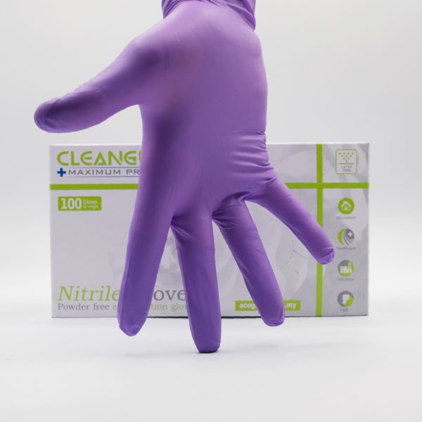 Cleanguard Nitrile Glove - Purple